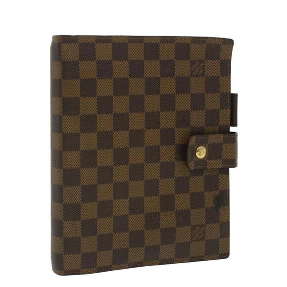 LOUIS VUITTON Damier Ebene Agenda GM Day Planner Cover - Picture 1 of 15